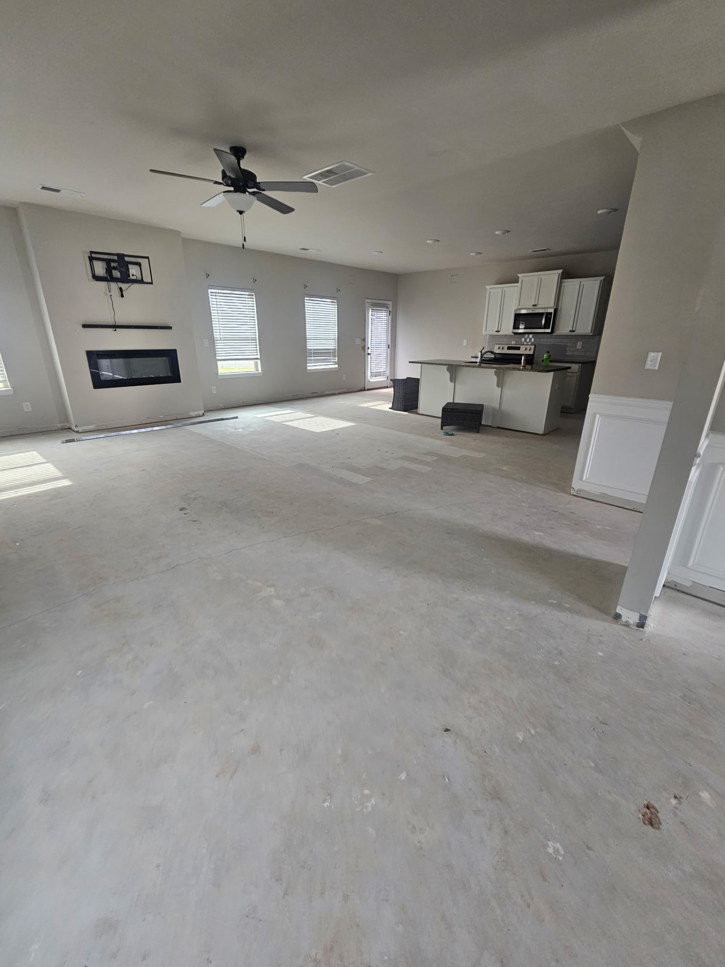 Interior Painting work by LV Remodeling & Construction