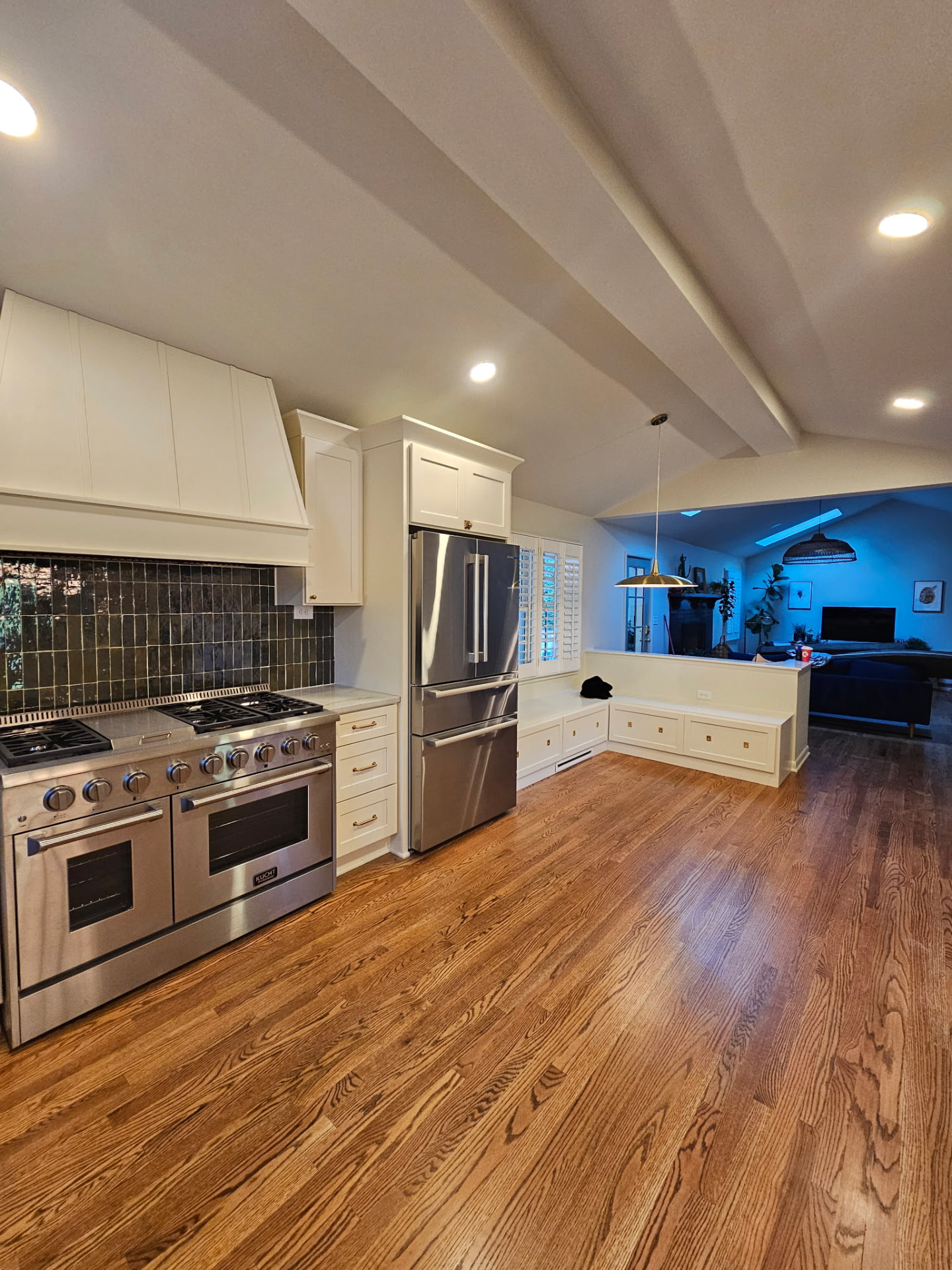 Kitchen remodel with custom cabinetry — Kitchen Remodeling project by LV Remodeling & Construction